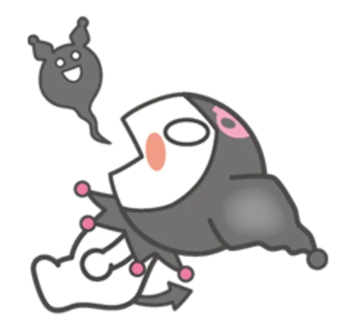 ☠ Стикер «Kuromi» для Telegram