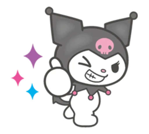 👍 Стикер «Kuromi» для Telegram
