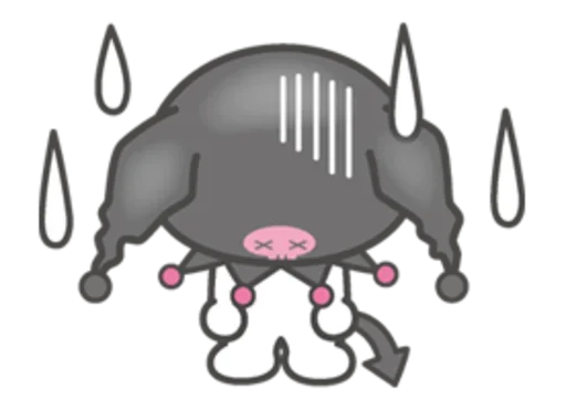 😓 Стикер «Kuromi» для Telegram