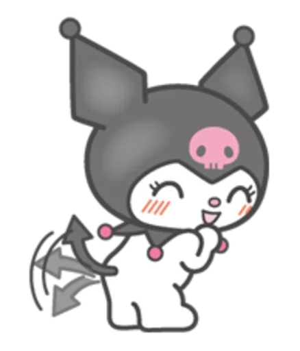 😄 Стикер «Kuromi» для Telegram