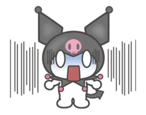 😱 Стикер «Kuromi» для Telegram