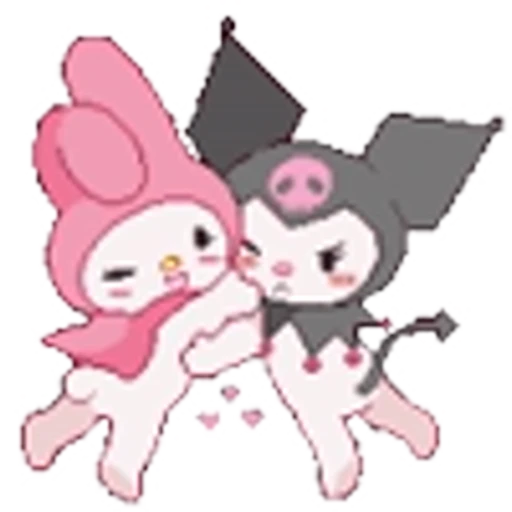 🤗 Эмодзи «Kuromi Emoji Pack» для Telegram