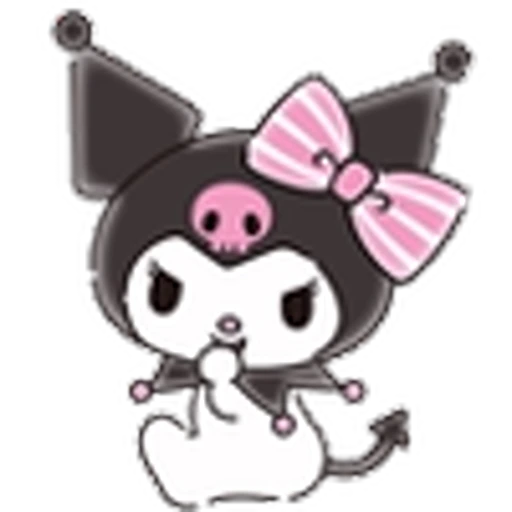 🙂 Эмодзи «Kuromi Emoji Pack» для Telegram