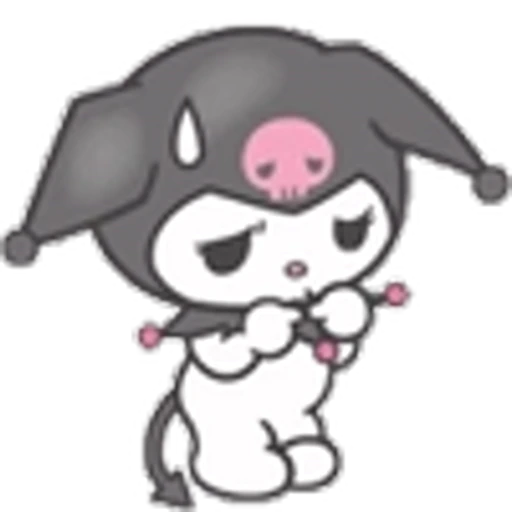 🙄 Эмодзи «Kuromi Emoji Pack» для Telegram