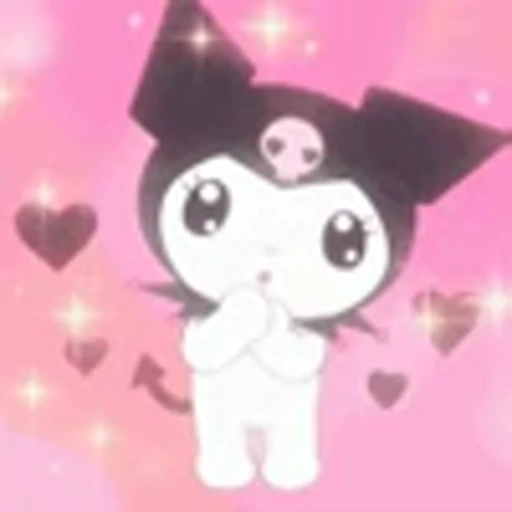 🥰 Эмодзи «Kuromi Emoji Pack» для Telegram