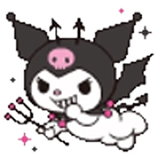 😈 Эмодзи «Kuromi Emoji Pack» для Telegram