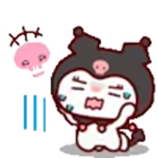 😩 Эмодзи «Kuromi Emoji Pack» для Telegram