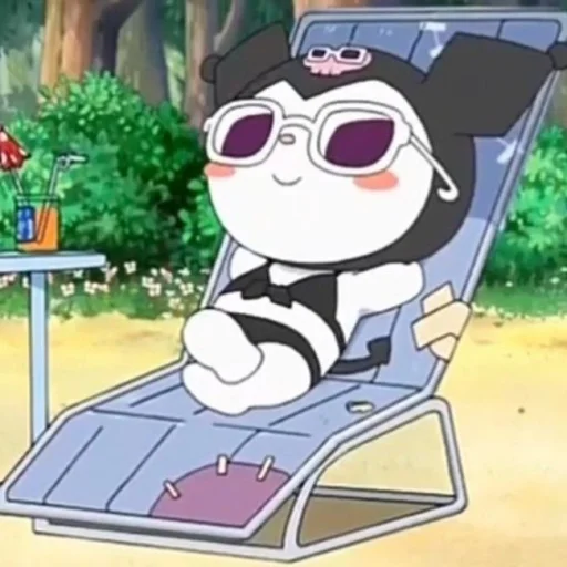 🍩 Стикер «my melody and kuromi» для Telegram
