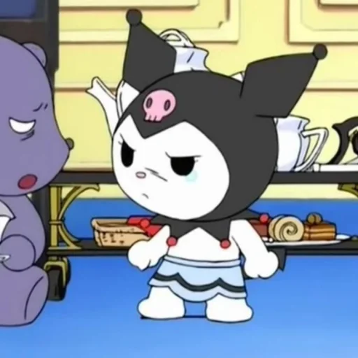 🍩 Стикер «my melody and kuromi» для Telegram