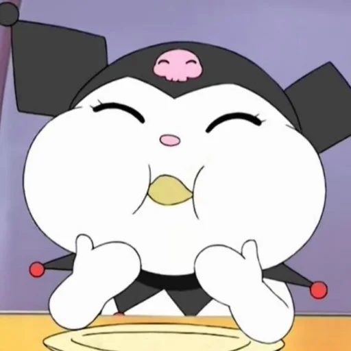 🍩 Стикер «my melody and kuromi» для Telegram