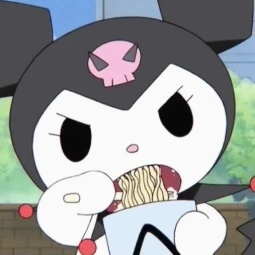 🍩 Стикер «my melody and kuromi» для Telegram