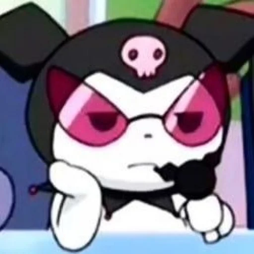 🍩 Стикер «my melody and kuromi» для Telegram