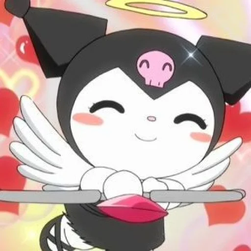 🍩 Стикер «my melody and kuromi» для Telegram