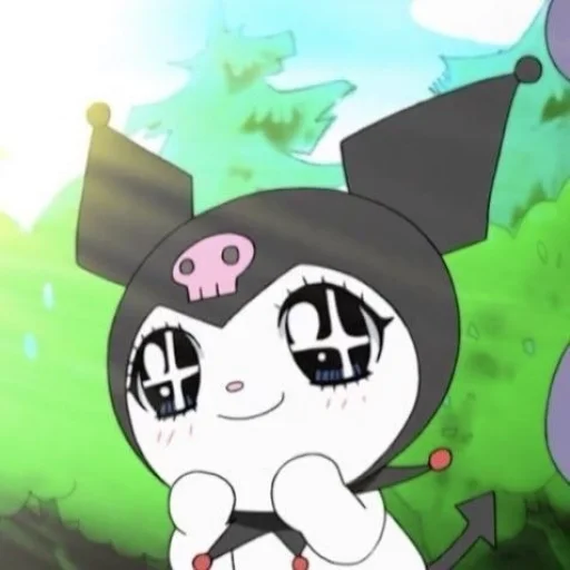 🍩 Стикер «my melody and kuromi» для Telegram