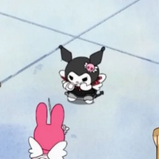 🍩 Стикер «my melody and kuromi» для Telegram