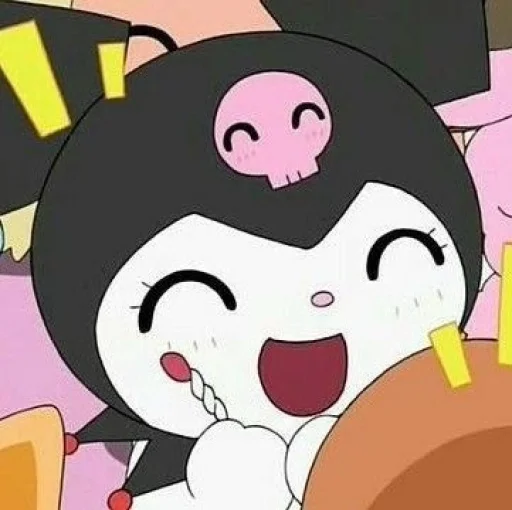 🍩 Стикер «my melody and kuromi» для Telegram
