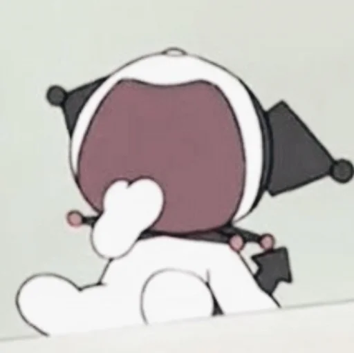 🍩 Стикер «my melody and kuromi» для Telegram