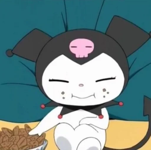 🍩 Стикер «my melody and kuromi» для Telegram