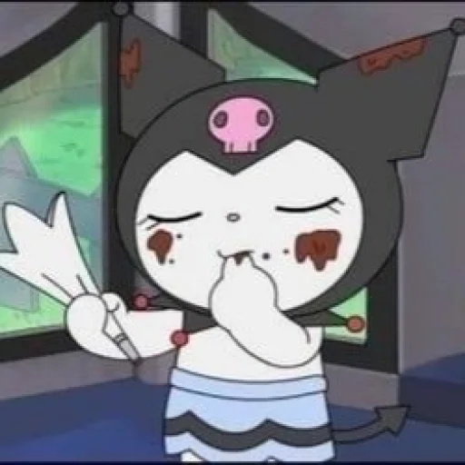 🍩 Стикер «my melody and kuromi» для Telegram