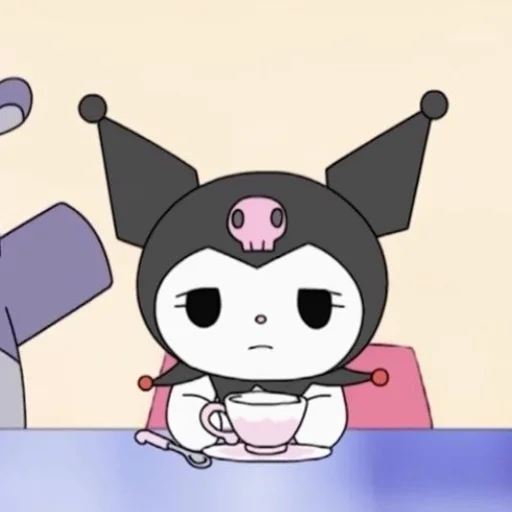 🍩 Стикер «my melody and kuromi» для Telegram