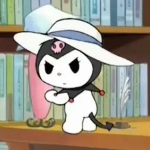 🍩 Стикер «my melody and kuromi» для Telegram