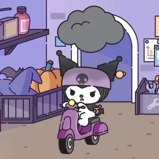💜 Стикер «Kuromi Куроми» для Telegram