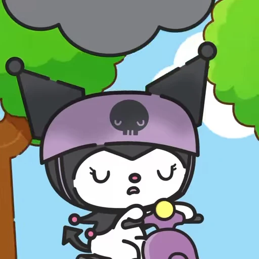 💜 Стикер «Kuromi Куроми» для Telegram