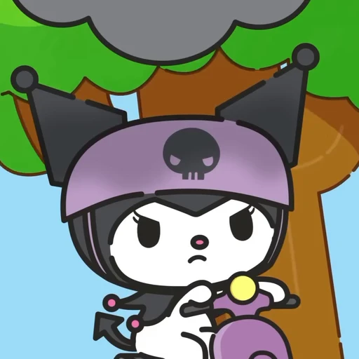 💜 Стикер «Kuromi Куроми» для Telegram