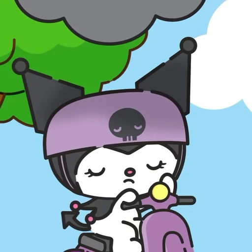 💜 Стикер «Kuromi Куроми» для Telegram
