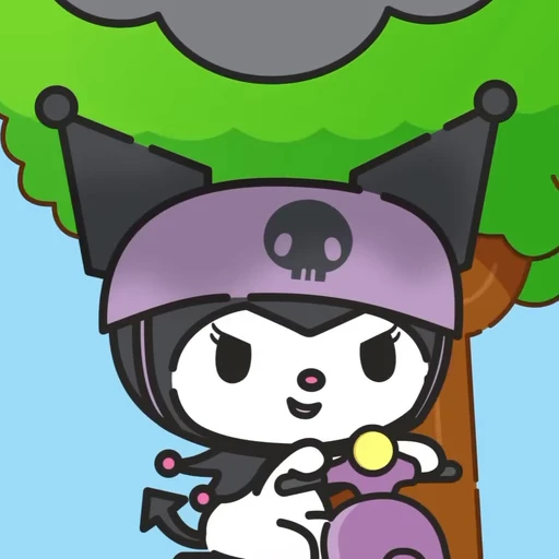 💜 Стикер «Kuromi Куроми» для Telegram