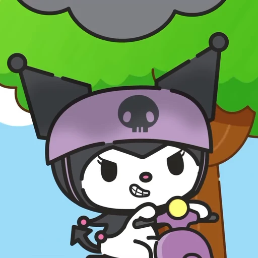 💜 Стикер «Kuromi Куроми» для Telegram