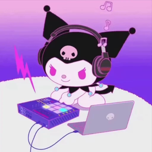 💜 Стикер «Kuromi Куроми» для Telegram