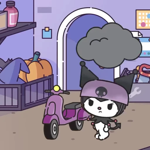💜 Стикер «Kuromi Куроми» для Telegram