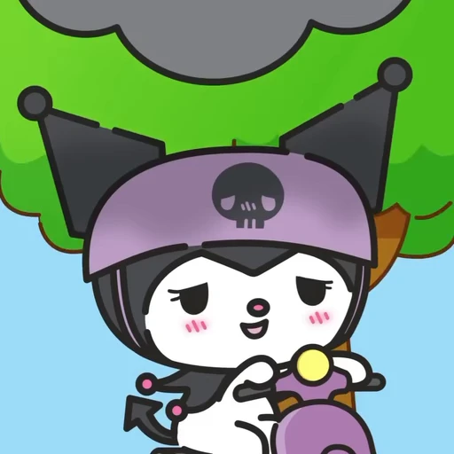 💜 Стикер «Kuromi Куроми» для Telegram