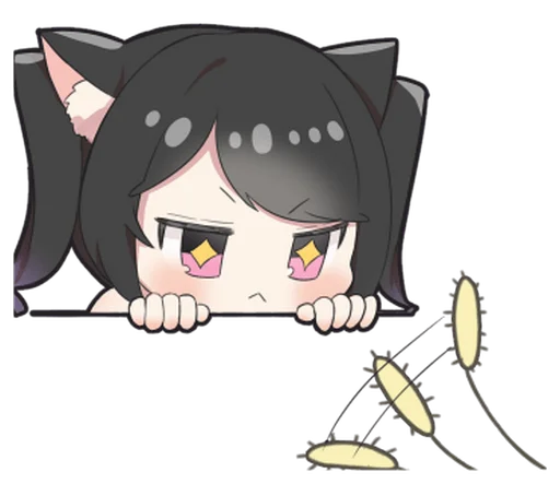 🐱 Стикер «KURONYAN» для Telegram