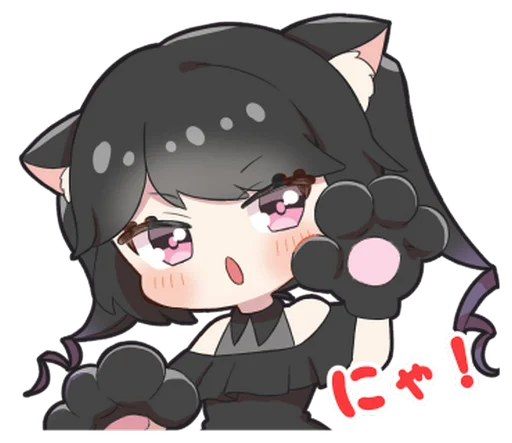 🐾 Стикер «KURONYAN» для Telegram