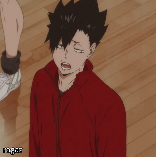 🐱 Стикер «Kuroo Tetsurou (Haikyuu!!)» для Telegram