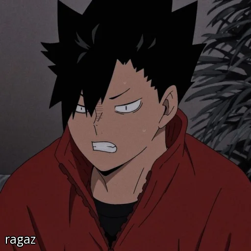 🐱 Стикер «Kuroo Tetsurou (Haikyuu!!)» для Telegram