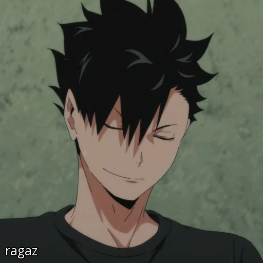 🐱 Стикер «Kuroo Tetsurou (Haikyuu!!)» для Telegram