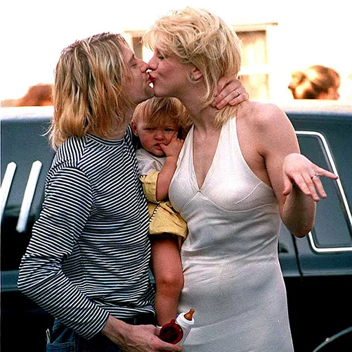 😘 Стикер «Kurt Cobain (Nirvana)» для Telegram