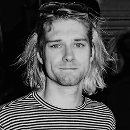 🙂 Стикер «Kurt Cobain (Nirvana)» для Telegram