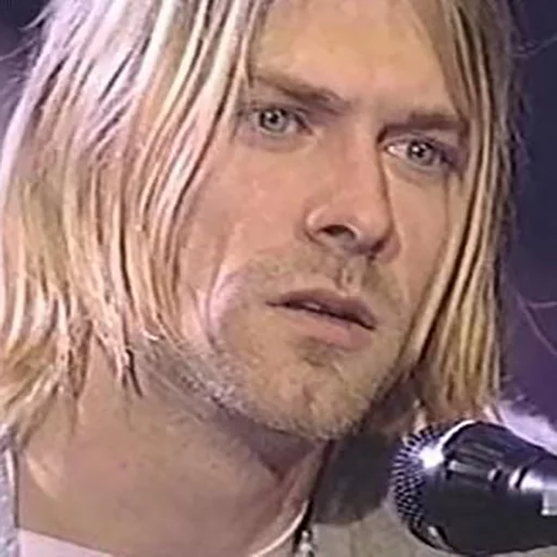 😒 Стикер «Kurt Cobain (Nirvana)» для Telegram