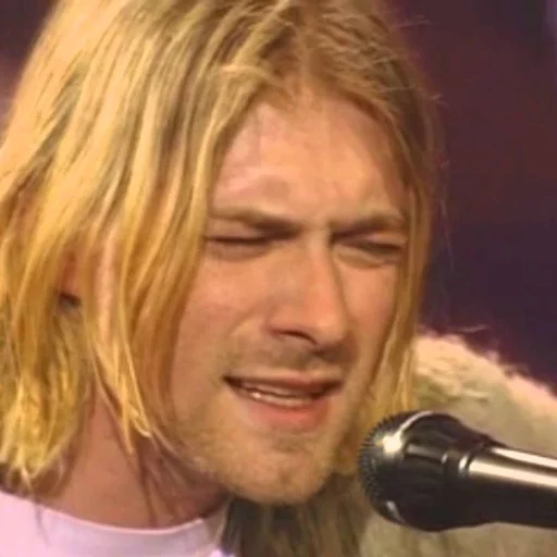😫 Стикер «Kurt Cobain (Nirvana)» для Telegram