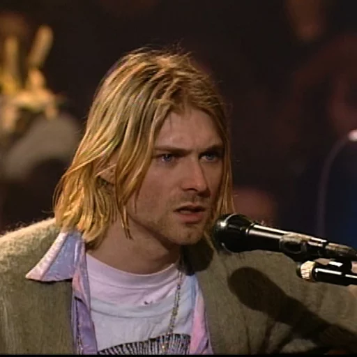 😠 Стикер «Kurt Cobain (Nirvana)» для Telegram