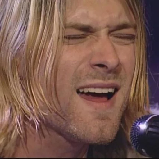 😫 Стикер «Kurt Cobain (Nirvana)» для Telegram