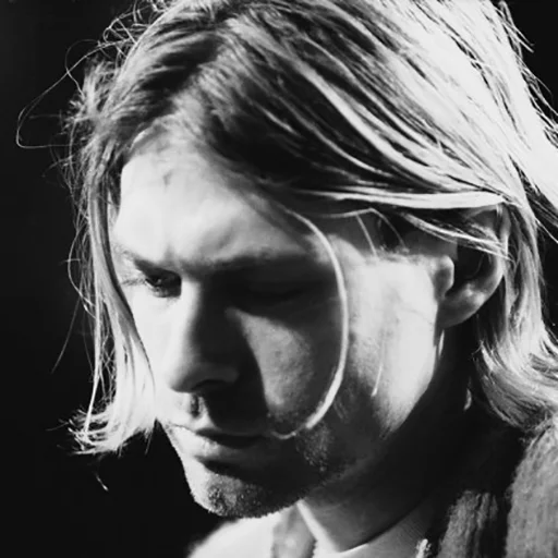 😞 Стикер «Kurt Cobain (Nirvana)» для Telegram
