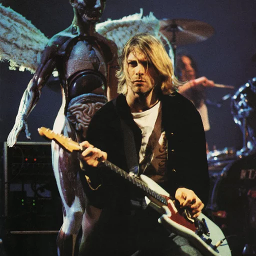 😤 Стикер «Kurt Cobain (Nirvana)» для Telegram