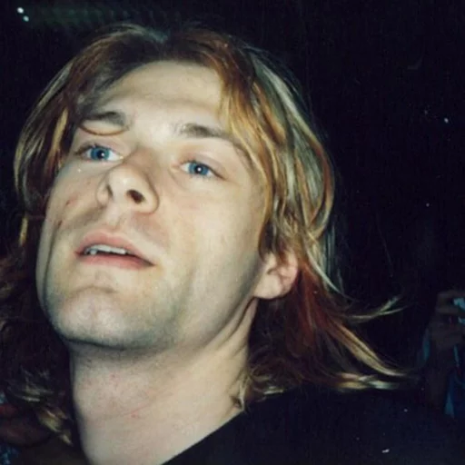 ☹ Стикер «Kurt Cobain (Nirvana)» для Telegram