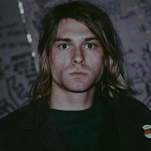 😐 Стикер «Kurt Cobain (Nirvana)» для Telegram