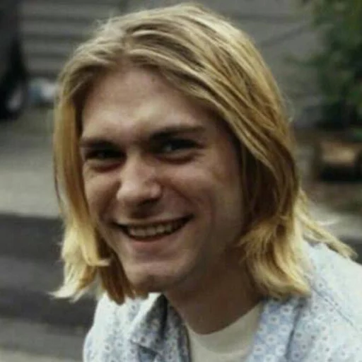 😆 Стикер «Kurt Cobain (Nirvana)» для Telegram